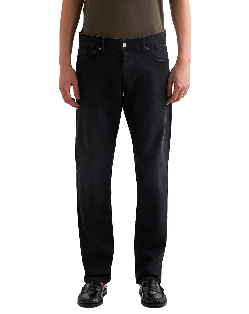 Replay Power stretch Grover straight fit Jean Black 097