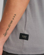 Replay R T Shirt Tonal Logo GREY