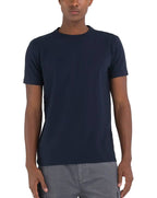 Replay Superior Cotton Plain T Shirt Navy