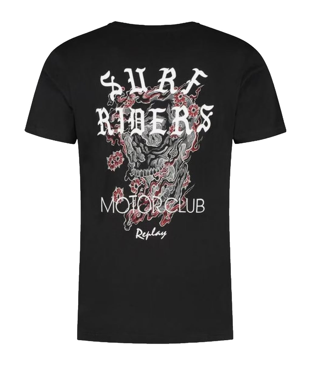 Replay Surf Riders T-Shirt Black