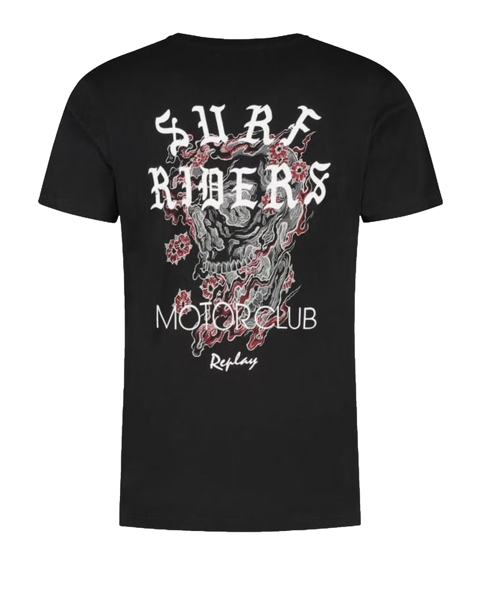 Replay Surf Riders T-Shirt Black