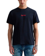 Replay T-Shirt  With Front Print NAVY