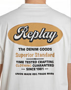 Replay denim goods superior standard OFF WHITE