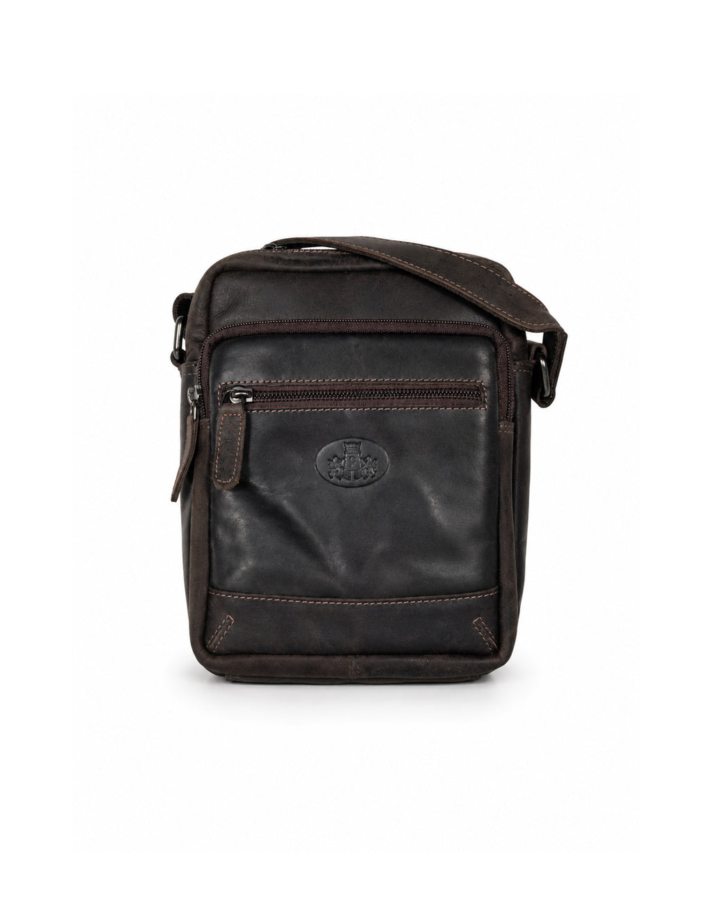 Rowallan Coburn brown Cross Body Leather Man Bag