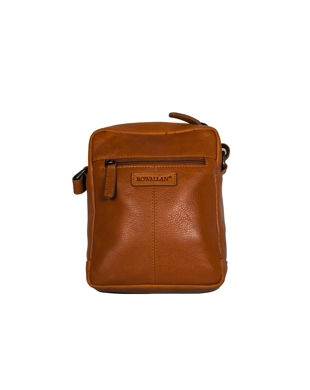 Rowallan Spartan Light Tan Medium Single Top Zip Cross Body Man Bag