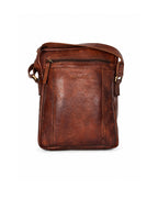 Rowallan Tamponata Brandy Colour Large Leather Cross Body Man Bag
