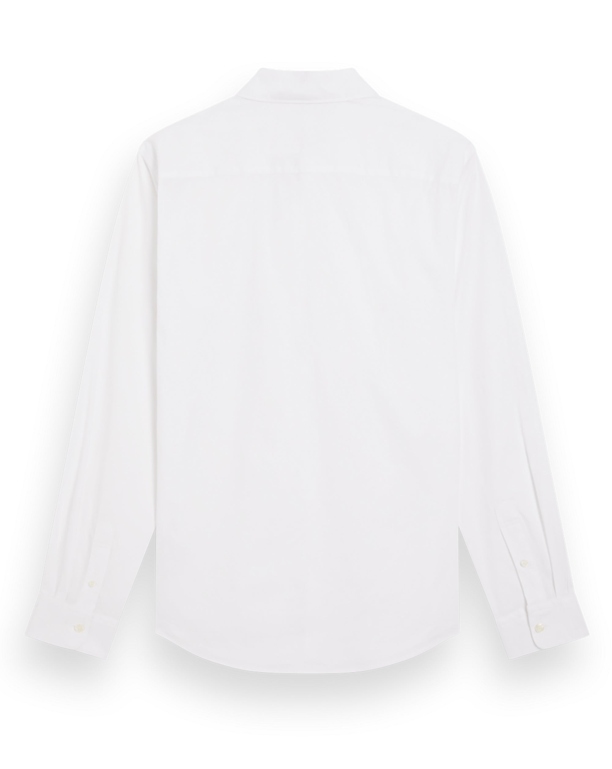 Scotch & Soda Scotch & Soda cotton poplin stretch LS shirt WHITE