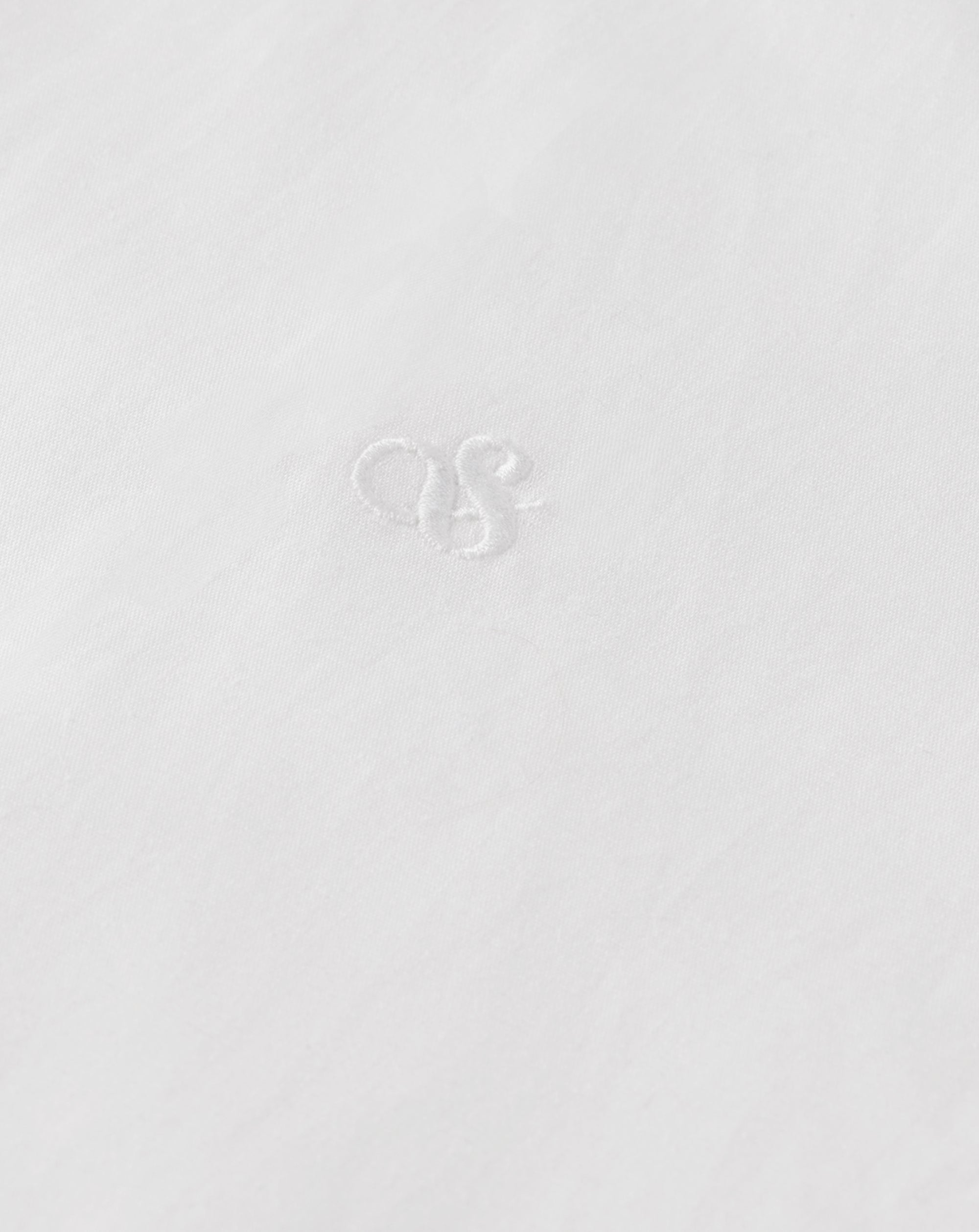 Scotch & Soda Scotch & Soda cotton poplin stretch LS shirt WHITE