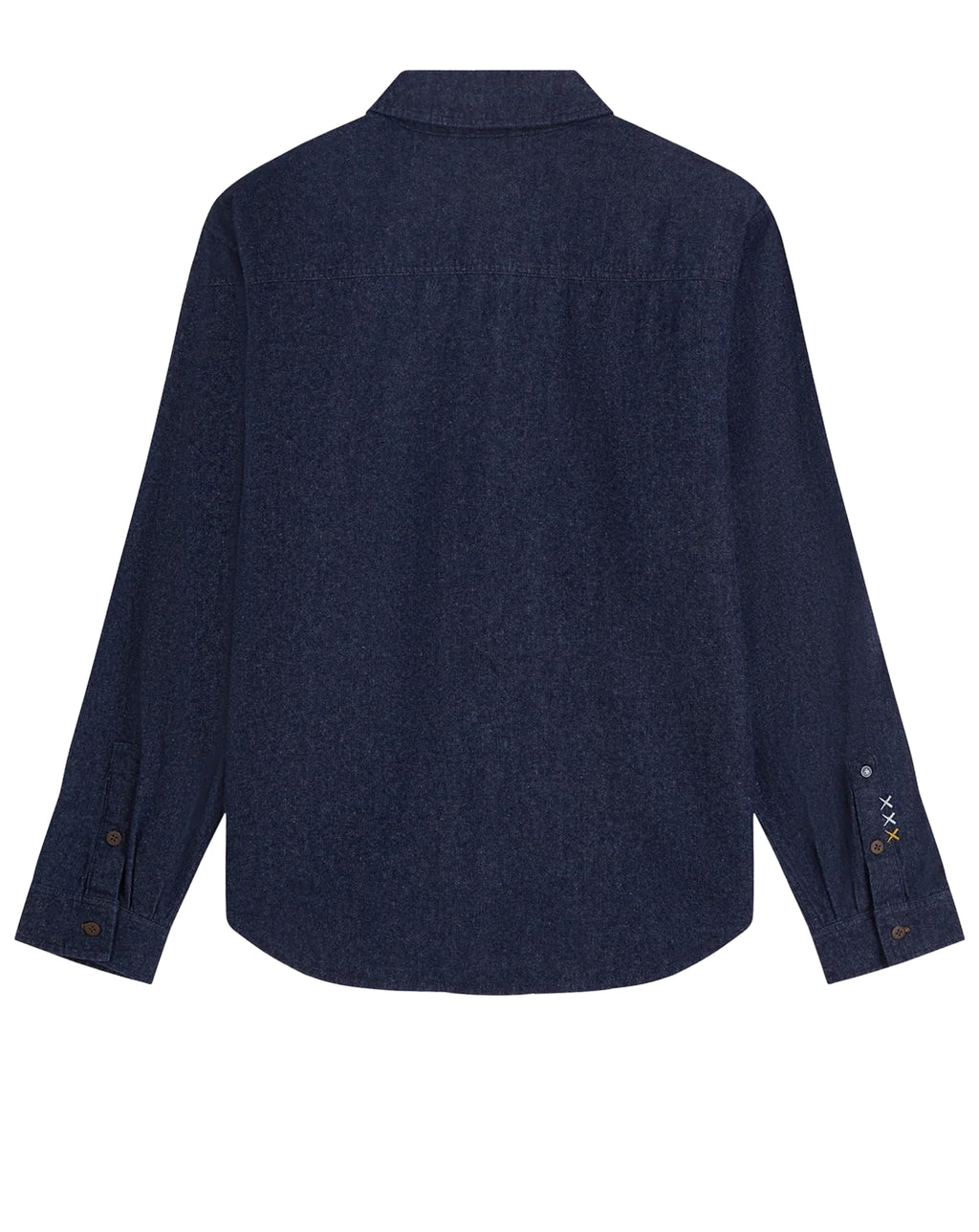 Scotch & Soda Denim Flannel relaxed fit overshirt INDIGO
