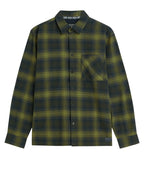 Scotch & Soda Flannel Checked Relaxed Fit Shirt Forest Night check