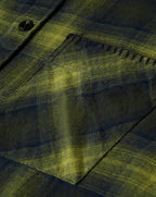 Scotch & Soda Flannel Checked Relaxed Fit Shirt Forest Night check