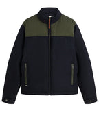 Scotch & Soda Heritage Wool Puffer Jacket Sky Captain