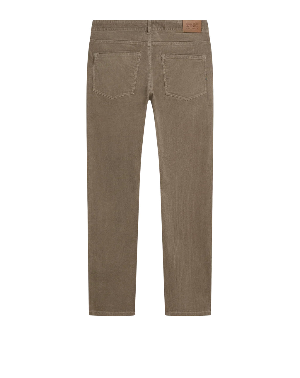 Scotch & Soda Ralston Stretch Cotton Corduroy 5 pkt WALNUT