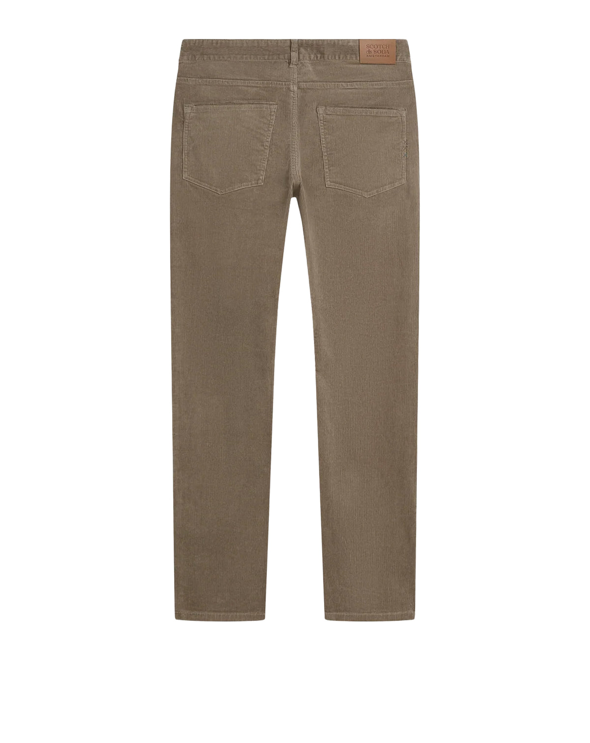 Scotch & Soda Ralston Stretch Cotton Corduroy 5 pkt WALNUT