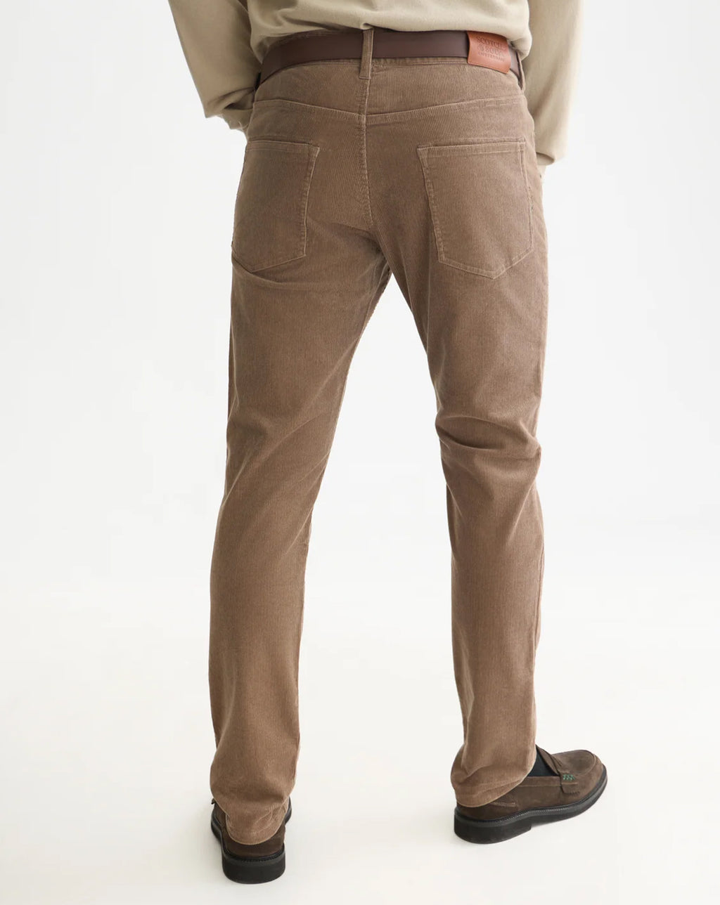 Scotch & Soda Ralston Stretch Cotton Corduroy 5 pkt WALNUT