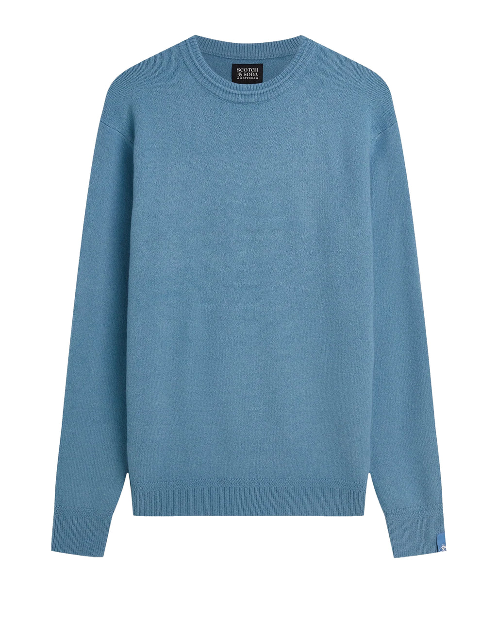 Scotch & Soda Soft Knit Regular Fit Pullover Adriatic Blue