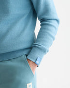 Scotch & Soda Soft Knit Regular Fit Pullover Adriatic Blue
