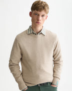 Scotch & Soda Soft Knit Regular Fit Pullover Pure Cashmere