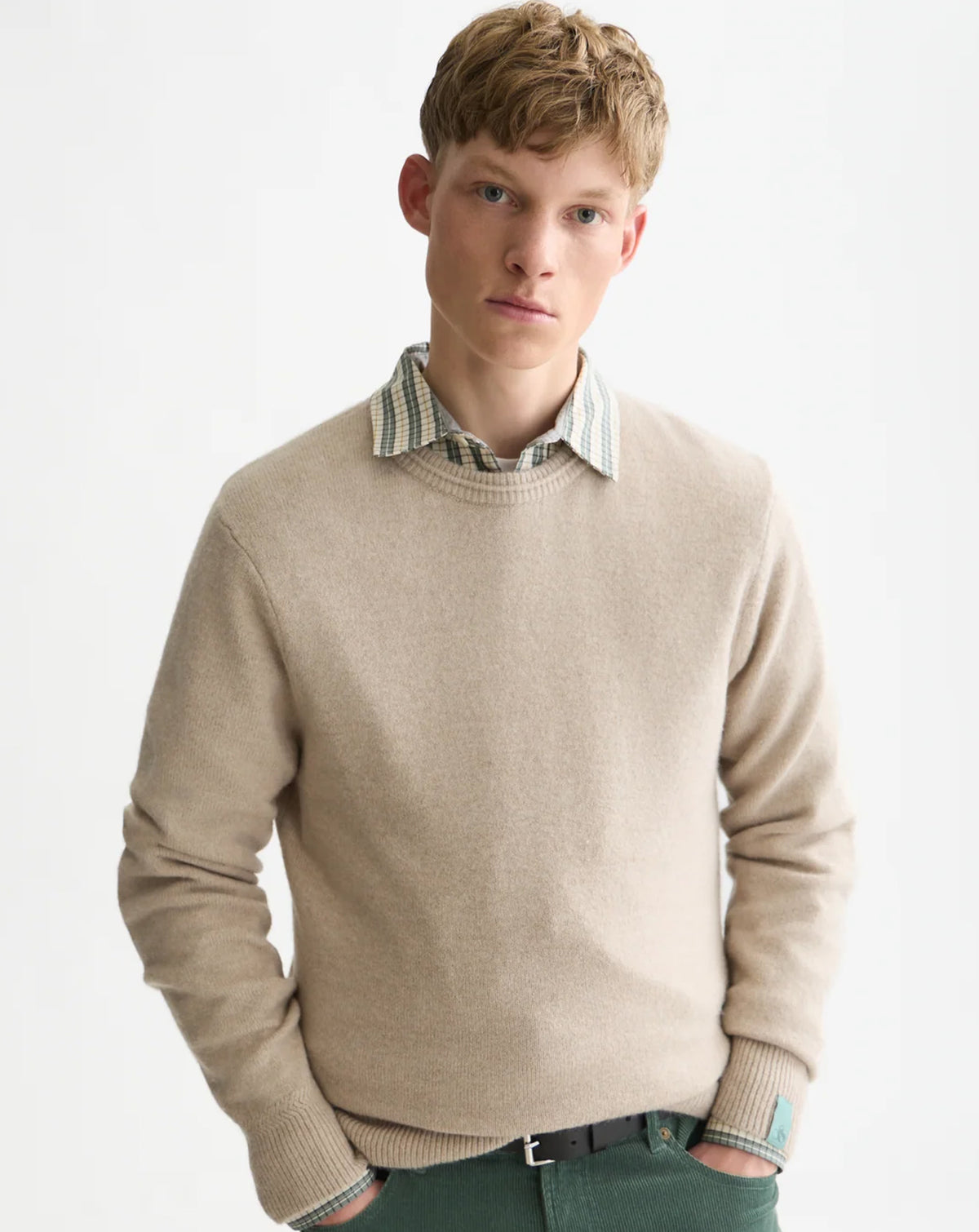 Scotch & Soda Soft Knit Regular Fit Pullover Pure Cashmere