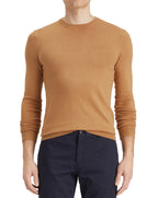 Scotch & Soda Viscose Pullover Crew Neck Light Camel