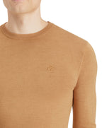 Scotch & Soda Viscose Pullover Crew Neck Light Camel