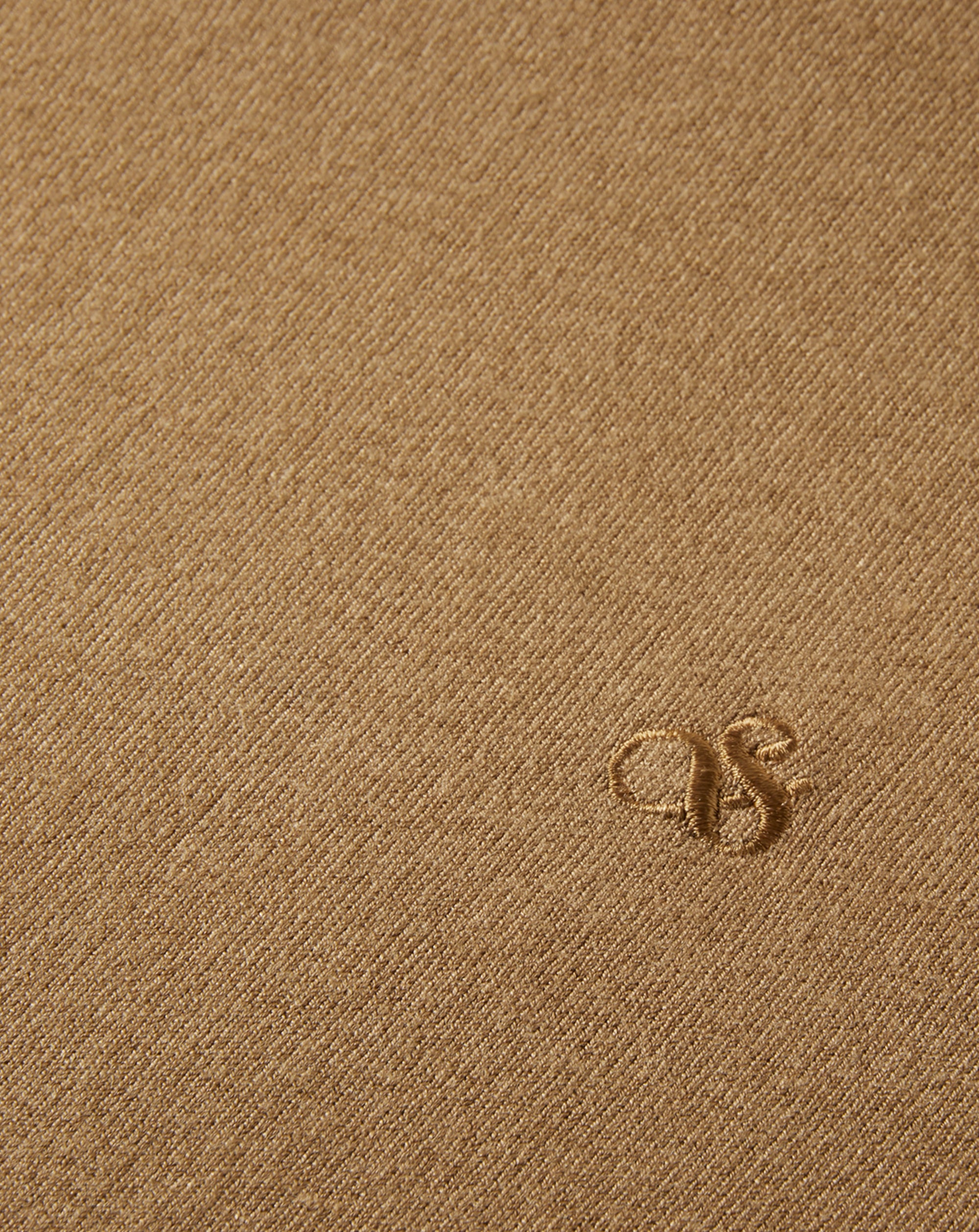 Scotch & Soda Viscose Pullover Crew Neck Light Camel