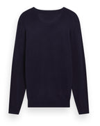 Scotch & Soda Viscose Pullover Crew Neck Night Blue