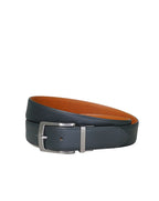Sophos Halstead 35mm reversible padded stitched belt BLACK TAN
