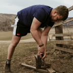 Sugar Loaf Rugger Work Shorts - Black/White
