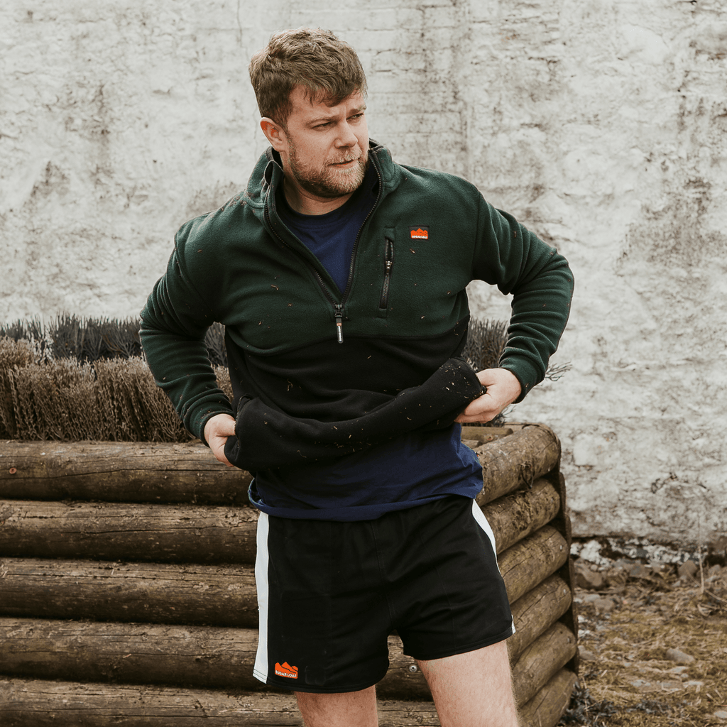 Sugar Loaf Rugger Work Shorts - Black/White