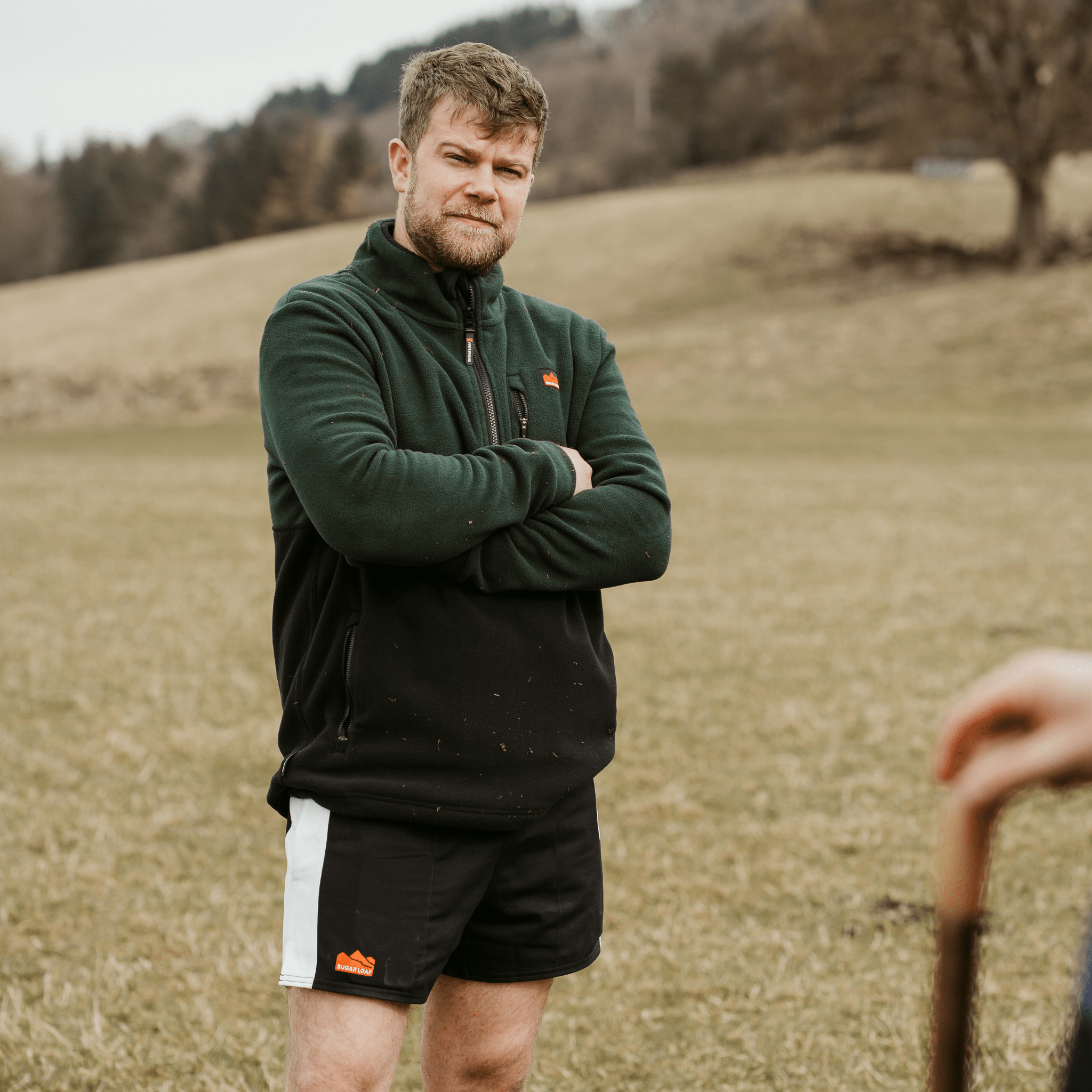 Sugar Loaf Rugger Work Shorts - Black/White