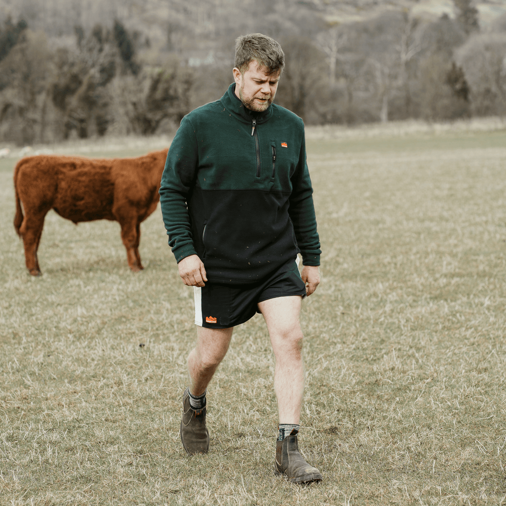 Sugar Loaf Rugger Work Shorts - Black/White