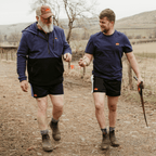 Sugar Loaf Rugger Work Shorts - Navy/Sky Blue