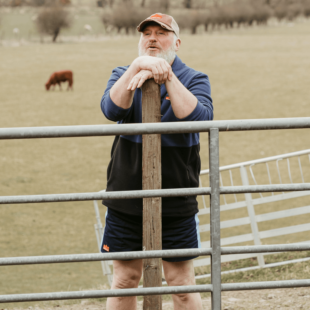 Sugar Loaf Rugger Work Shorts - Navy/Sky Blue