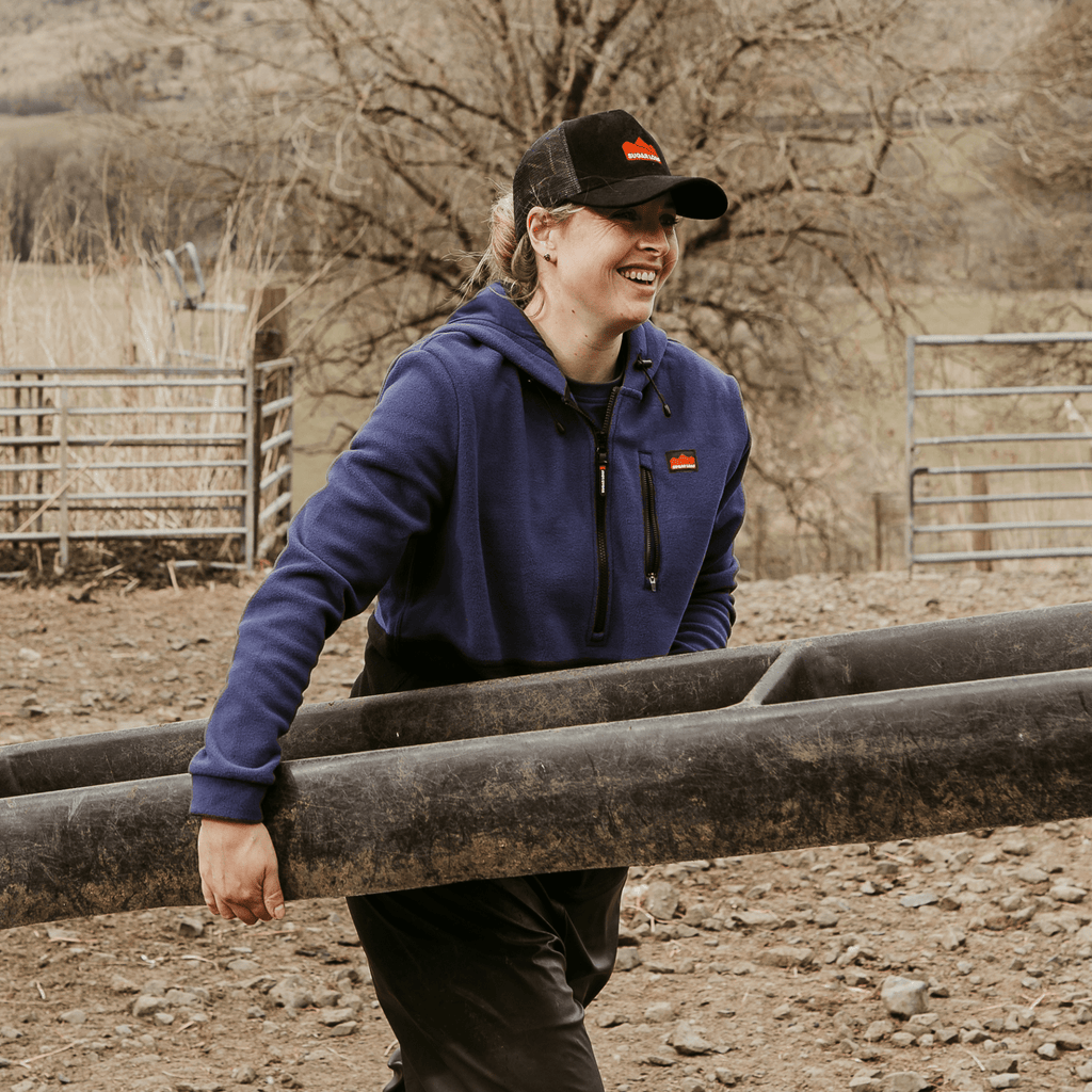 Sugar Loaf Dawnbreaker Polar Fleece Hoodie - Indigo Blue