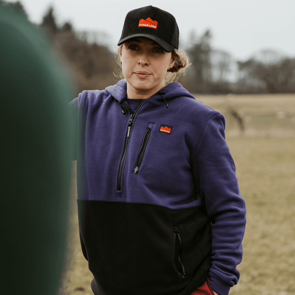 Sugar Loaf Dawnbreaker Polar Fleece Hoodie - Indigo Blue