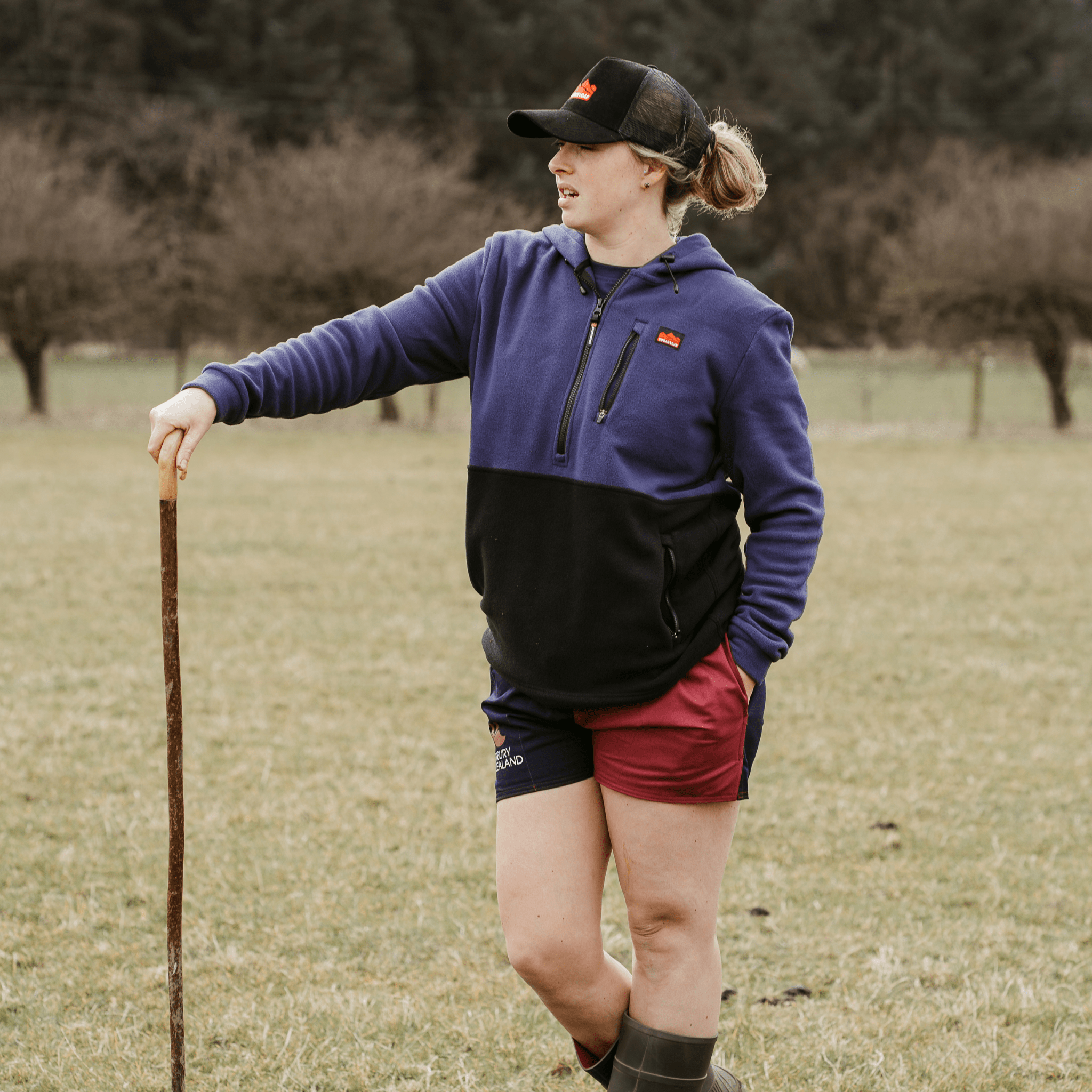 Sugar Loaf Dawnbreaker Polar Fleece Hoodie - Indigo Blue