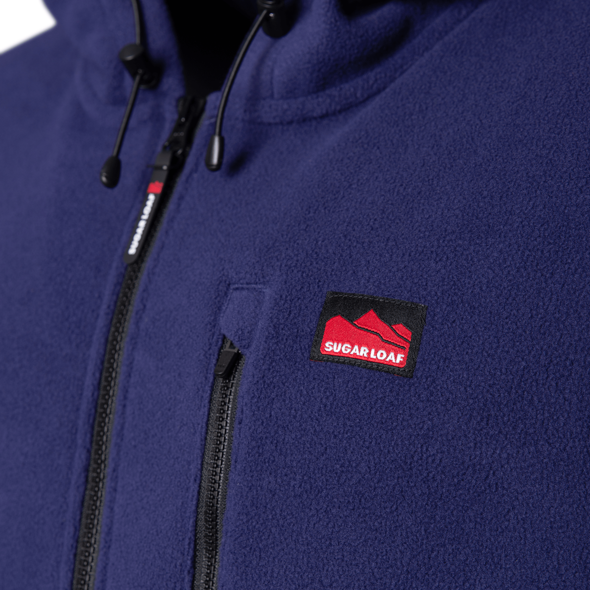 Sugar Loaf Dawnbreaker Polar Fleece Hoodie - Indigo Blue