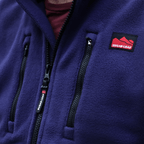 Sugar Loaf Highland Polar Fleece Gilet - Indigo Blue