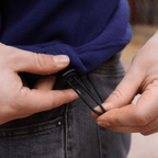 Sugar Loaf Highland Polar Fleece Gilet - Indigo Blue