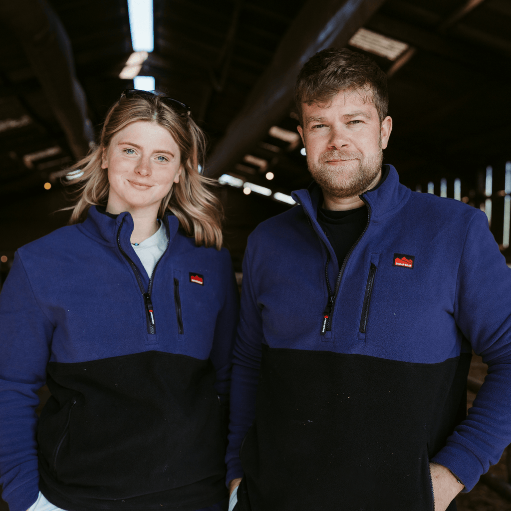 Sugar Loaf Horizon Polar Fleece Half Zip - Indigo Blue