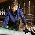 Sugar Loaf Horizon Polar Fleece Half Zip - Indigo Blue