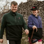 Sugar Loaf Horizon Polar Fleece Half Zip - Green