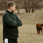 Sugar Loaf Horizon Polar Fleece Half Zip - Green