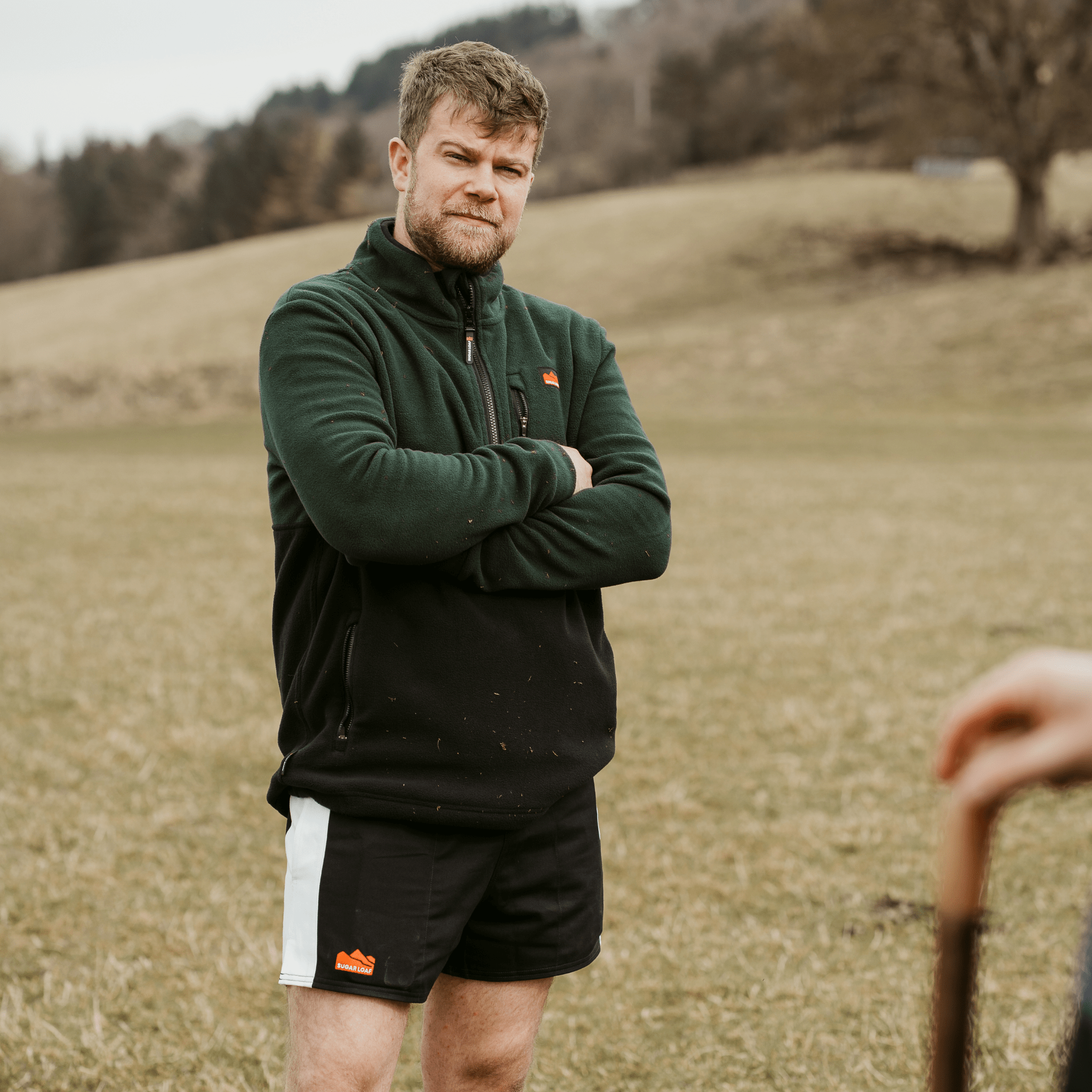 Sugar Loaf Horizon Polar Fleece Half Zip - Green