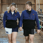 Sugar Loaf Horizon Polar Fleece Half Zip - Indigo Blue