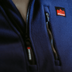 Sugar Loaf Horizon Polar Fleece Half Zip - Indigo Blue