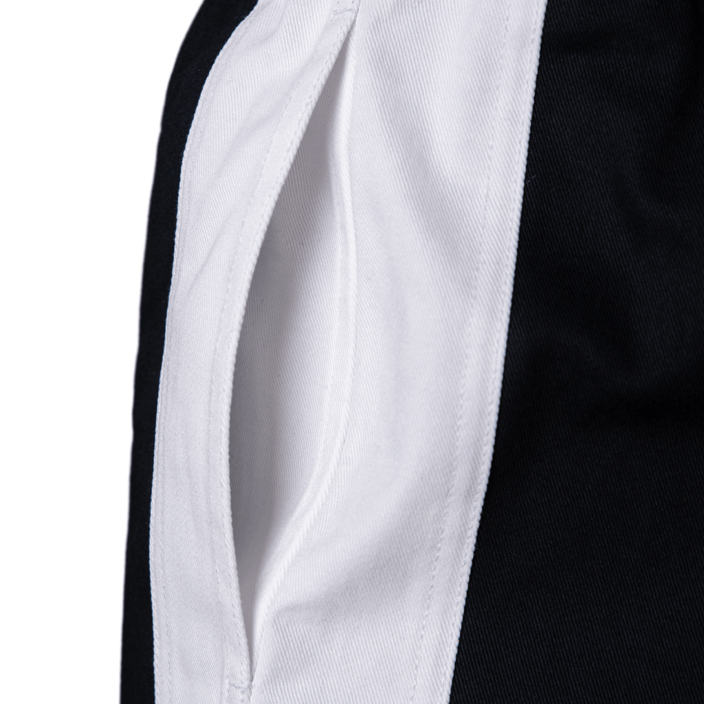 Sugar Loaf Rugger Work Shorts - Black/White