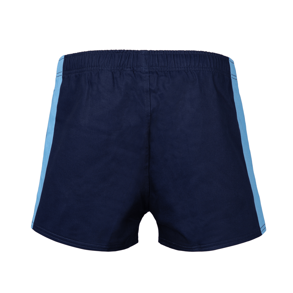 Sugar Loaf Rugger Work Shorts - Navy/Sky Blue
