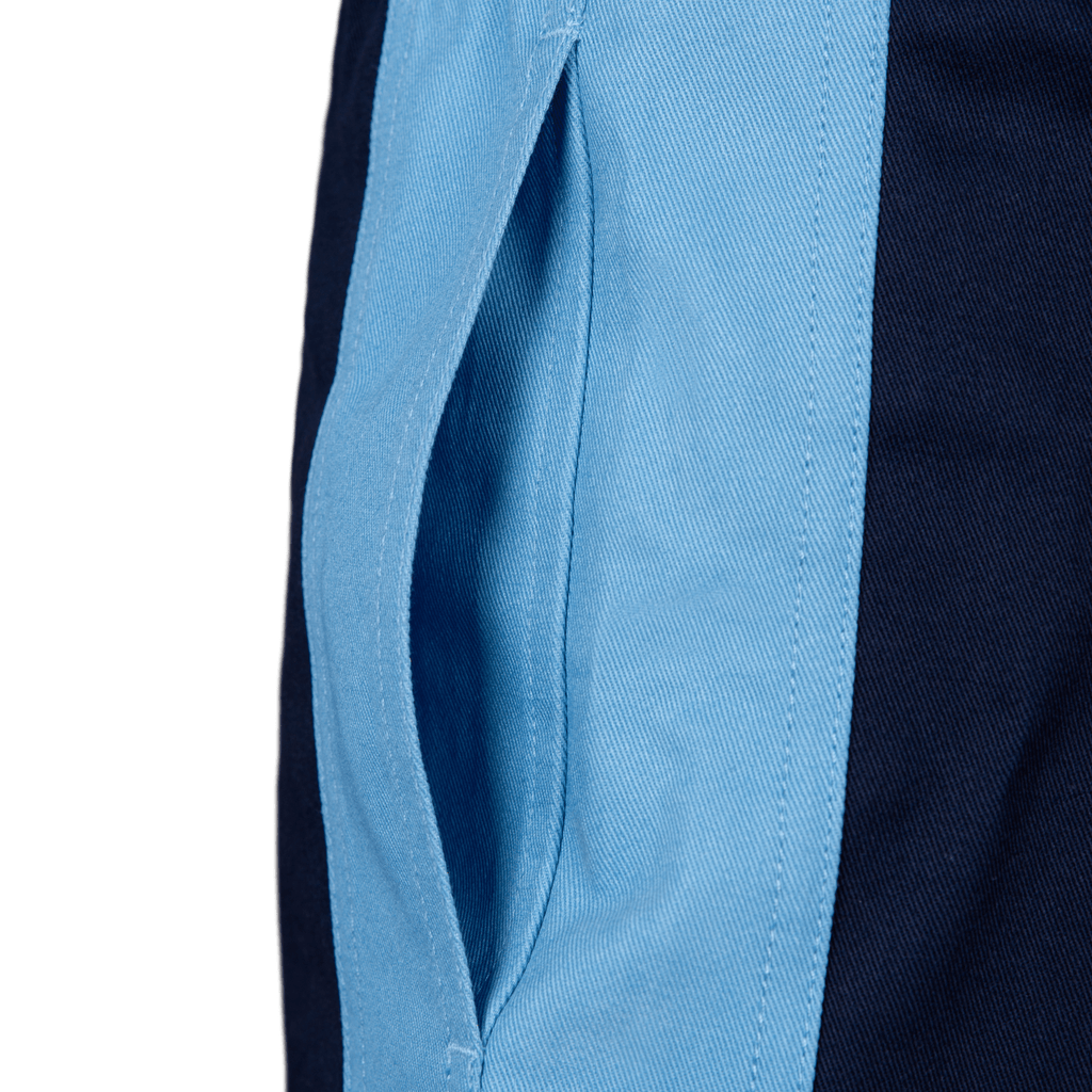 Sugar Loaf Rugger Work Shorts - Navy/Sky Blue